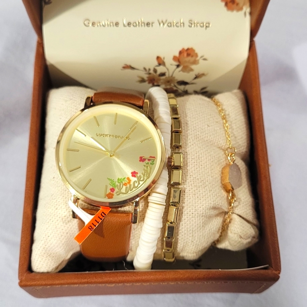 Lucky Brand Watch & Bracelet set